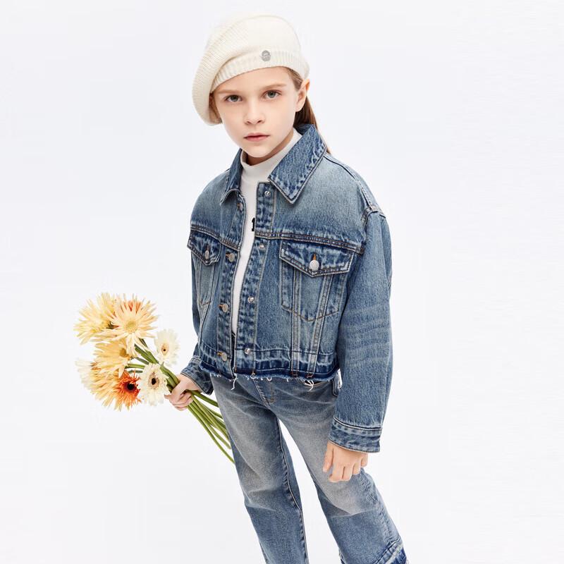 little MO&Co. Girls  Denim Jacket 120