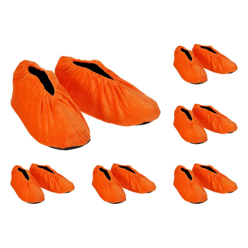 Shoe Covers 3/6/10 Pairs Reusable Non Slip Shoe Protector Covers Velvet Washable Soft Shoe Cover for Household Office