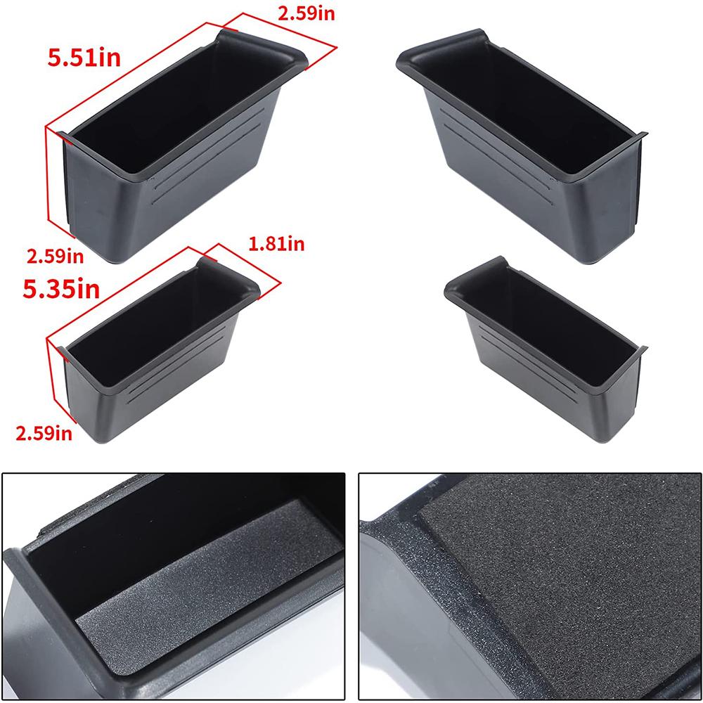 Dla Dodge RAM 1500 2500 3500 schowek w samochodzie organizer na drzwi uchwyt z uchwytem podłokietnik pojemnik na telefon taca