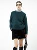 Chaenseseunoi Boucle Reglan Round Knit - Deep Green /W244Tp04Gn