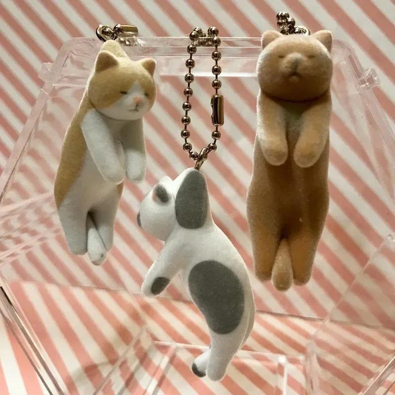 Flocking Cat Who Was Picked Up 3 The Cat That Was Killed By Pinching Dead End of The GashaponFigure Toys