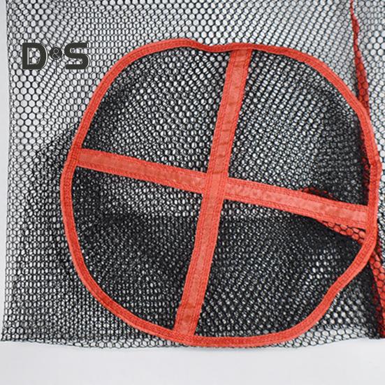 1 Stück/1 Set Tragbares Fischernetz mit Kordelzug, strapazierfähiges Fischortungs- und Fangschutznetz, Angelschutz, Sammlung, Netztasche, Aufbewahrungsnetzkorb