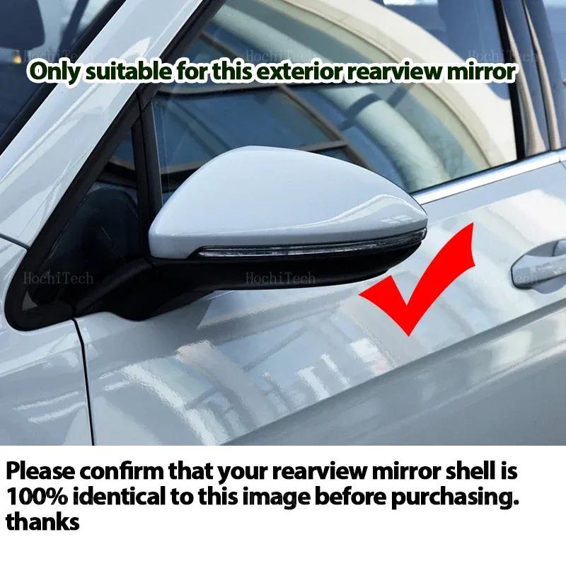 Bat shape Style Glossy Black Rearview Side Mirror cover Caps for Volkswagen VW Golf 7 MK7 MK7.5 GTI R GTE GTD 2013-