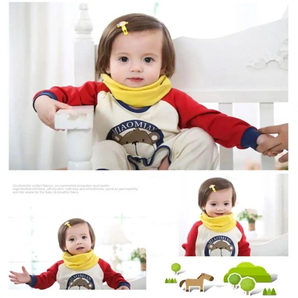 Windproof Thermal Neck Warmer Thickening Boy Girl Scarf Baby Kids Winter Scarves  Boy Girl