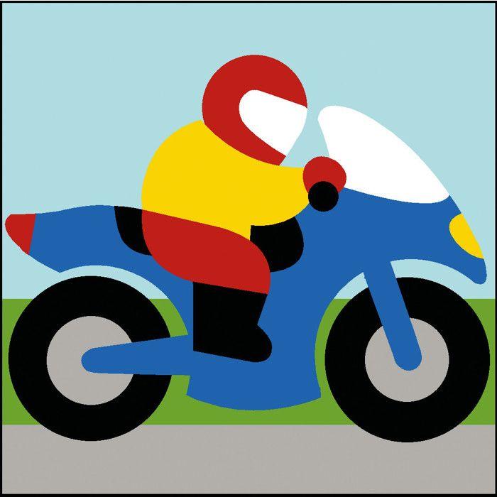 Kit Canvas Soudan Moto 20x20 Cm