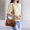 Women Bag Daily Shoulder Bag Quality Female Shoulder Messenger Crossbody Hobos Large Capacity Casual Totes Pu Leather Handbag Quality