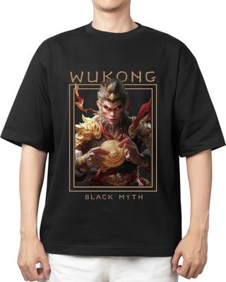 Black Myth Wukong TShirt New Arrival Gamer Shirt Unisex Unisex Short Sleeve Graphic T Shirts ONeck Cotton Streetwear Tee Tops