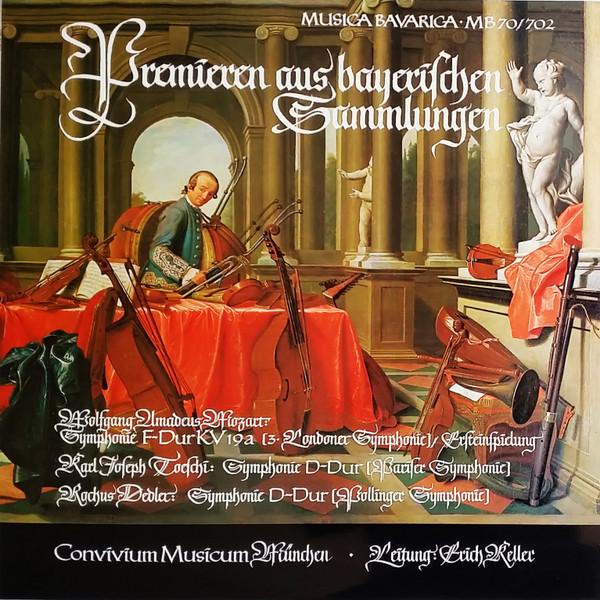 

Виниловая пластинка WOLFGANG AMADEUS MOZART CARLO GIUS Премьеры из баварских коллекций MB70702 Musica Bavarica 1981 Германия Классика Б/у