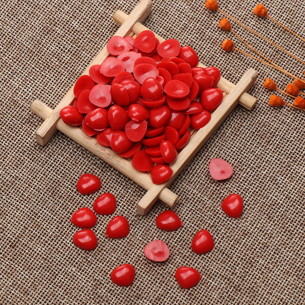 100 Stück 6-12 mm Kugelaugen Puppenzubehör Schwarzer Kunststoff Plüsch Sicherheitsaugen für Spielzeug DIY Marionette Lustige Spielzeugaugen Tier
