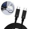 USB C To USB C Cable for Thunderbolt5, Fast 80Gbps Data Transfer, PD240W Power Delivery, Supports Double 8K Video Output