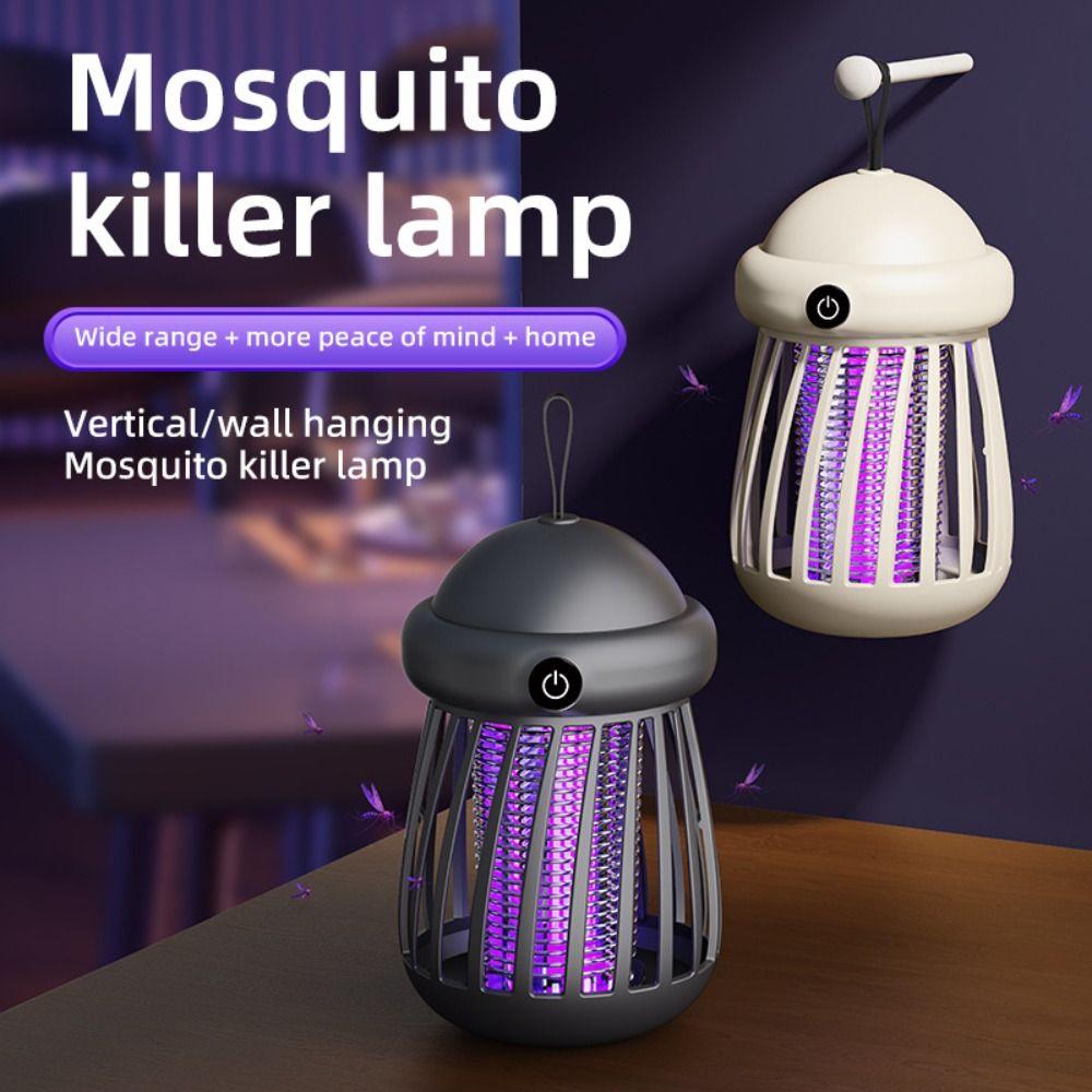Anti Mosquito Electric Fly Trap USB Rechargeable Bug Zapper Trap Lamp Mosquito Lamp Summer