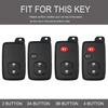 TPU Car Key Case Cover For Toyota Camry  Kluger Mark X Subaru Foreste XV Crown Majesta Highlander Land Cruiser Prado Protector