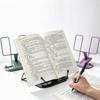 Supporto Metallico Semplice per Lettura Stabile e Non Facile da Ribaltare Pieghevole e Regolabile Libreria Portatile Supporto per Spartiti Musicali