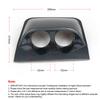 2'' 52Mm Carbon Fiber Look Dual Hole Dashboard Gauge Dash Pod Mount Holder