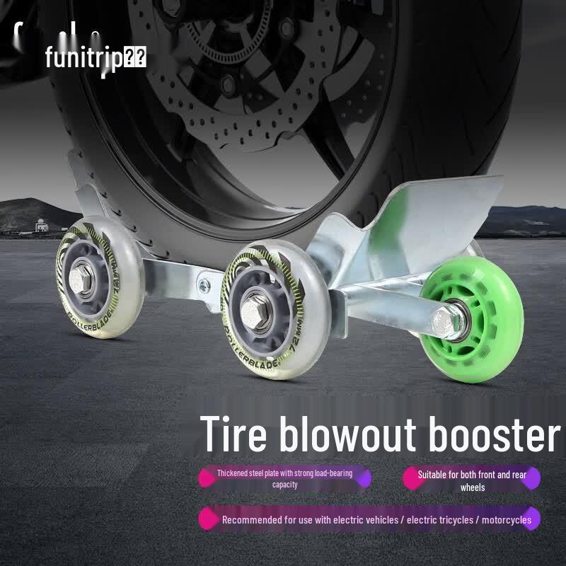 Electric Vehicle & Motorcycle Flat Tire Assistance Tool