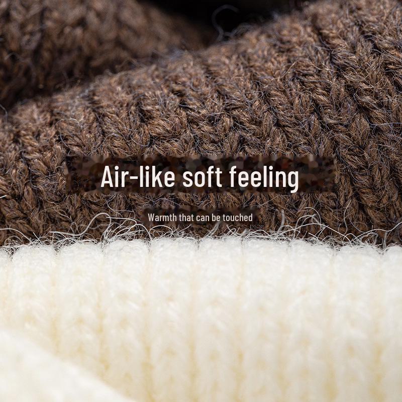 Y2K Fashion Open Knit White Calf Socks for Women - Trendy Spring Leg Covers