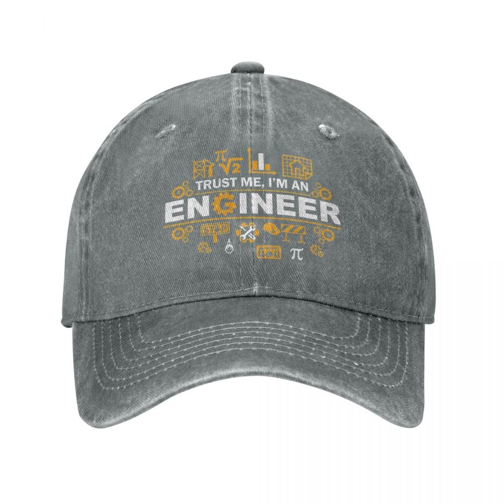 Casual Trust Me I'm An Engineer Baseball Cap Distressed Washed Headwear funny science humor Outdoor All Seasons Travel Caps Hat