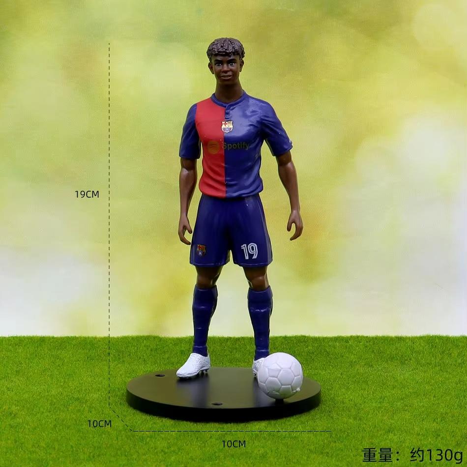 Model Car Accessories New Football Star FIFA C.Ronaldo Messi Mbappe Number 10 Jersey Desktop Dolls Ornament Football Fans Gifts