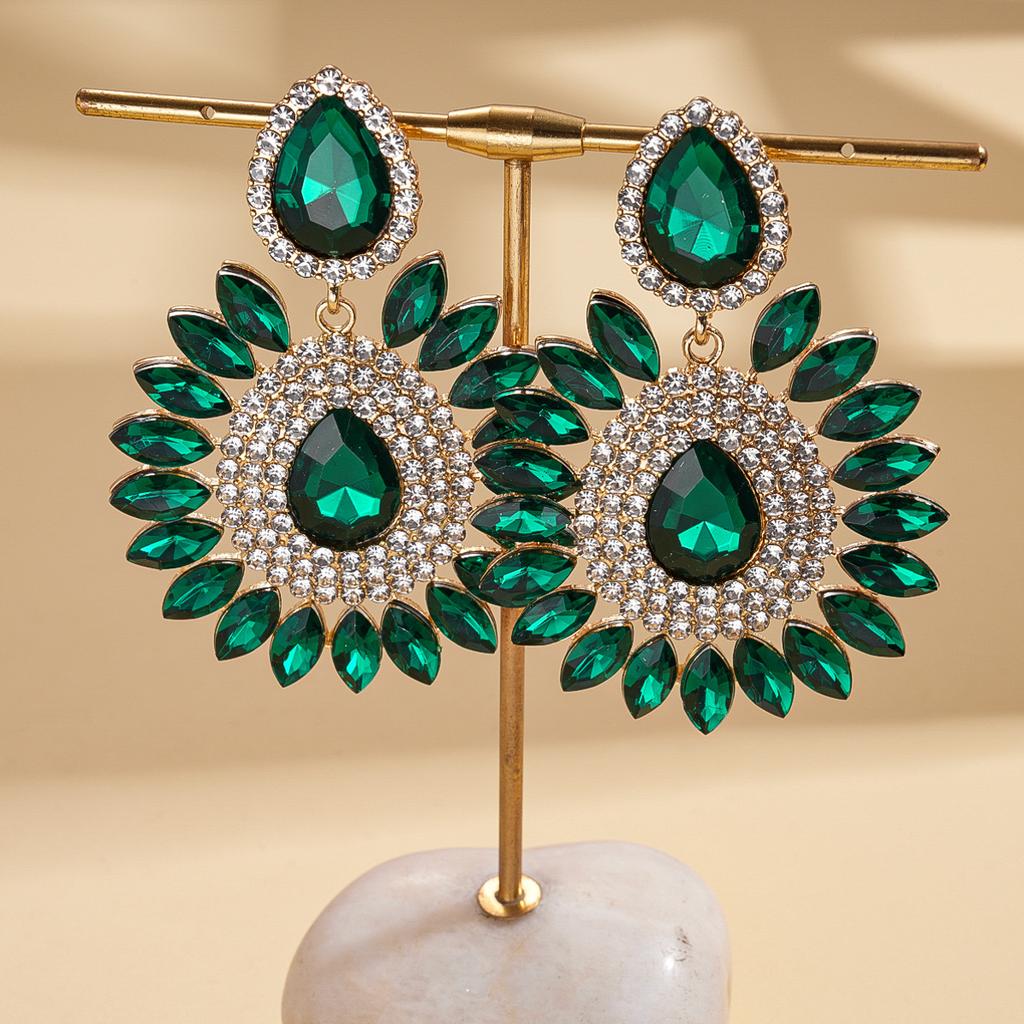 Water Droplet Shaped Earrings, High-end Women's Earrings