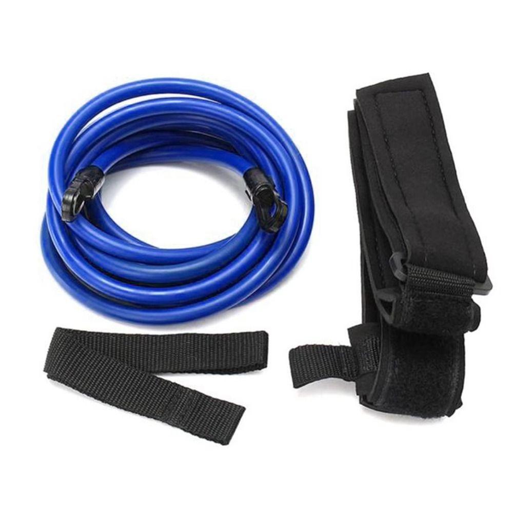 Latex Tubes Swim Training Resistance Belt Adjustable Swimming Pool Exerciser  Adult