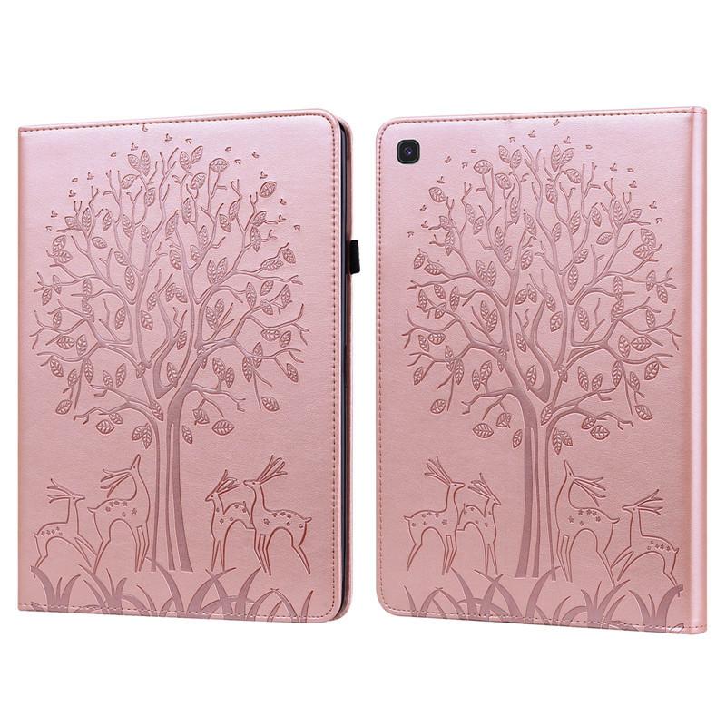 Pouzdro na tablet pro Samsung Tab S5E Case Cover T720 10 5 Roztomilý květinový strom reliéfní měkký TPU silikonový zadní kryt pro Funda Galaxy Tab S5e pouzdro
