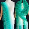 12cm Breite Plissee Mesh Organza Mode Plissee Rüschen Spitze Stoff Neu Volant Wellen Spitze Stoff