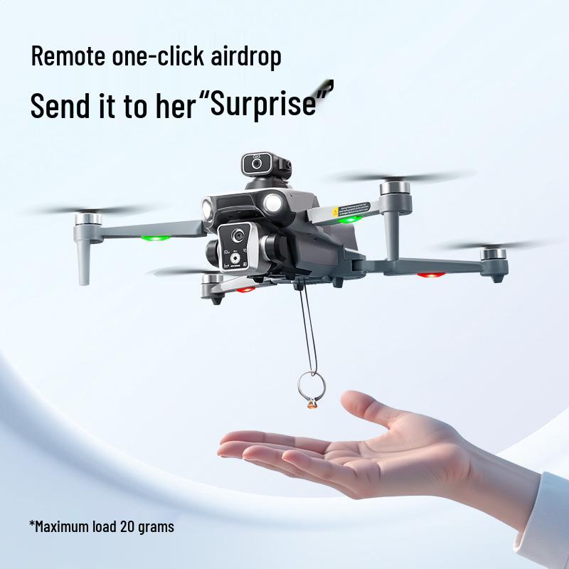 Cross-Border K19max Drone: GPS Quadcopter with Screen Controller, Brushless Motors, Airdrop Function, and Aerial Photography Capability.