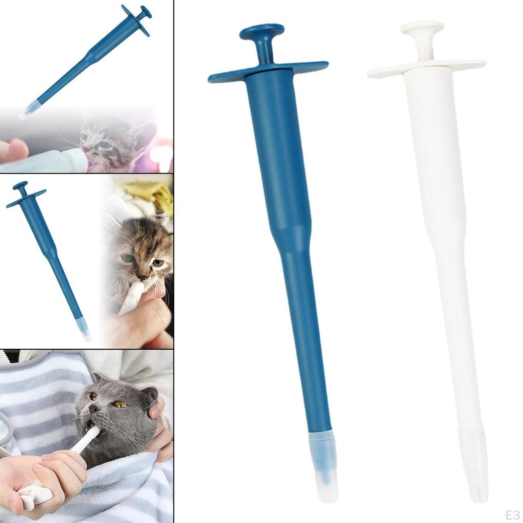 Dispenser Reusable Pet Tablet Liquid Feeding for Small Animal