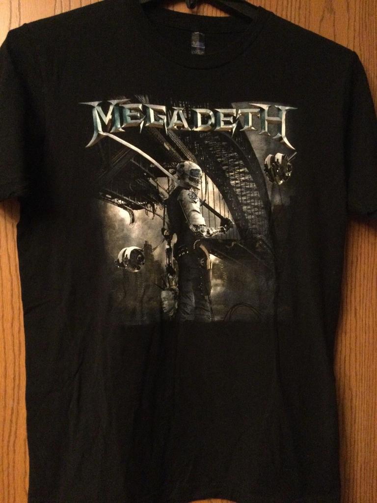 Megadeth - Black Shirt - M - Tultex