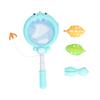 4pcs Bath Toys Fishing Net Marine Animal Toys Set Swimming Bathing Shower Baby Toys