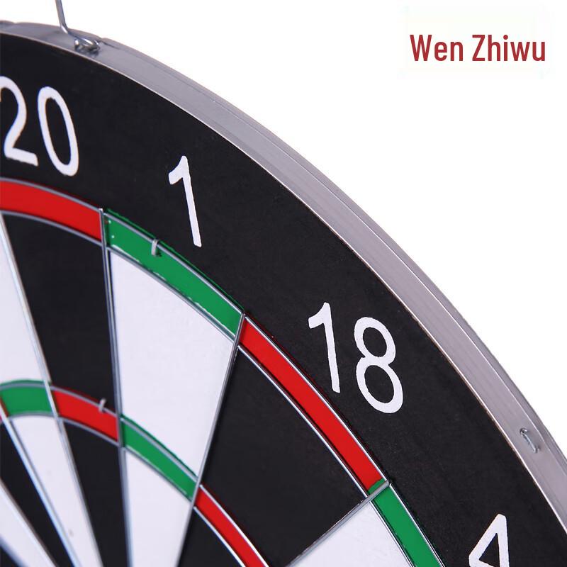 Beflocktes Dartscheibenset mit Darts