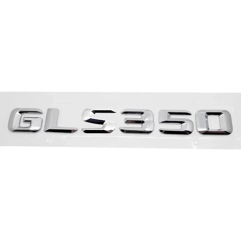 Car Rear Sticker Alphabet Trunk Badge Decal Exterior for Mercedes Benz GLS200 GLS250 GLS260 GLS300 GLS320 GLS350 Accessories