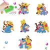 6Pcs Bear and His Friends Series Diamond Art Fridge Magnet Diamond Painting Refrigerator Magnet Diamond Painting Fridge Magnet for Adults Beginners