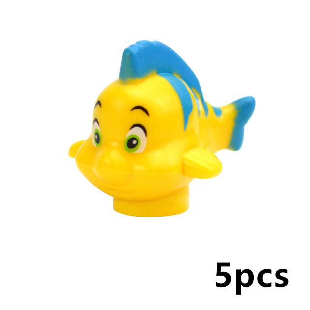 MOC City Animal Building Block Figures Goat Sheep Eagle Owl Panda Parrot Seagull Penguin Zoo Fram Accessories Bricks Toy Gift