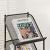 Magazine Storage Rack Newspaper Rack Display Materials Brochure Newspaper Floor Single Page Display Rack Magazine Holder