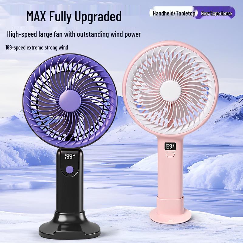 Handheld Mini Desktop Fan: Portable Summer Essential for Students and Gifts