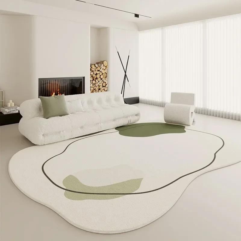Modern Style Living Room Decoration Soft Carpet Irregular Shapes Rugs for Bedroom Fluffy Soft Lounge Floor Mat Home Washable Rug
