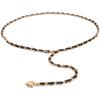 Ladies' Thin Waistband Dress Skirt Chain Belt Luxury Dinner Party Metal Woman Chain Gold Silver Waist Chain Jeans Design New