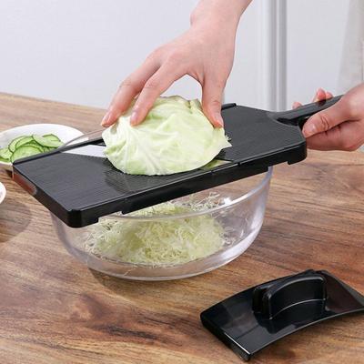 Cabbage Shredder Manual Food Vegetable Slicer Grater Stainless Steel Kitchen Gadget for Salads Potato Cucumber Carrots Cheese Onion