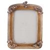 Elegant Retro Photo Frame Imitation Wood Embossed Picture Frame Home Ornaments