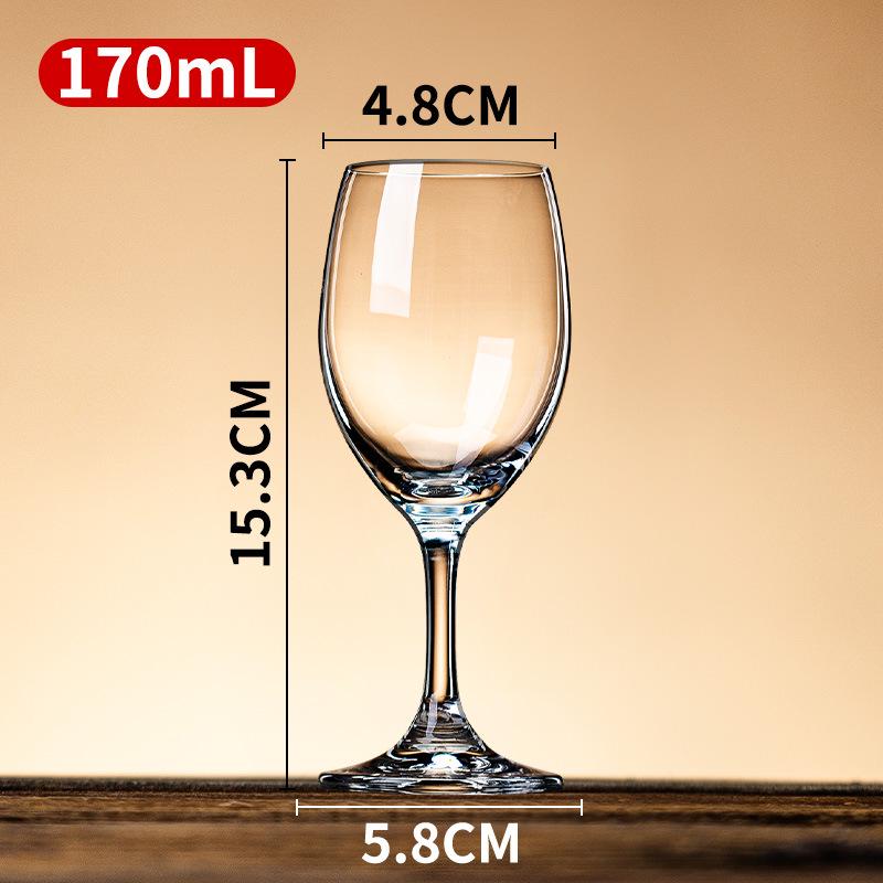 European Style Luxury Red Wine Glass Goblet - Elegant High-End Design