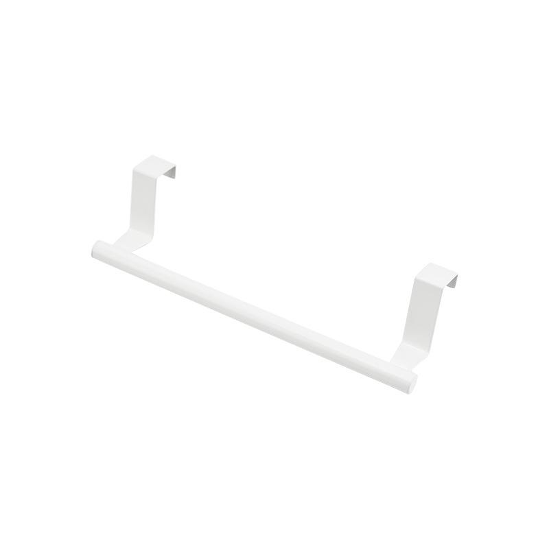 Wall-Mounted No-Drill Towel Rack, Stainless Steel Hanger for Cabinets and Doors