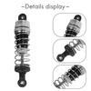 4pcs Upgraded Aluminum Capped Oil Filled Damper Compatible with Hbx 16889 M16100a 1/16 Rc Car Parts