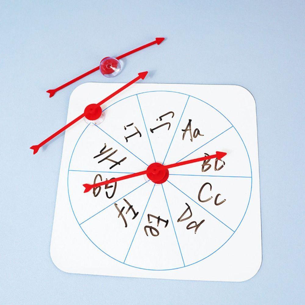 6PCS Children's Toy Plastic Rotating Arrow Pointer Board Game Arrow Spinner Arrow  Game Accessories