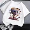 Summer Tops Italian Brainrot T-Shirt Cartoon Anime Print Clothes Round Neck Basic Tops Fashin Casual Loose T Shirts Gift Unisex