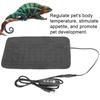 USB Reptilien Kratzfest Heizmatte Wasserdichte Wärmematte für Reptilien Schildkröte  (Klein )
