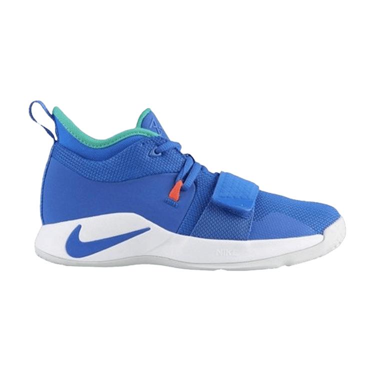 

Детские кроссовки Nike PG 2.5 GS Racer Blue белые BQ9457-401