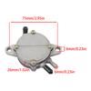 Motorcycle Vacuum Type Fuel Pump Aluminum Alloy Accessories Replacement ATV Scooter GY6 50cc 125CC 150CC 250cc