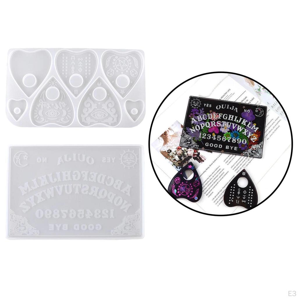 Board Planchette Ouija Resin DIY Jewelry Making Tool Gifts