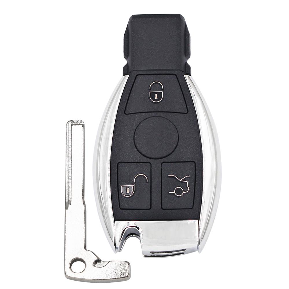 

1pc 3 Button BGA Remote Car Key Shell Fob Case for Mercedes for Benz A B C E S Class W203 W204 W205 W210 W211 W212 W221